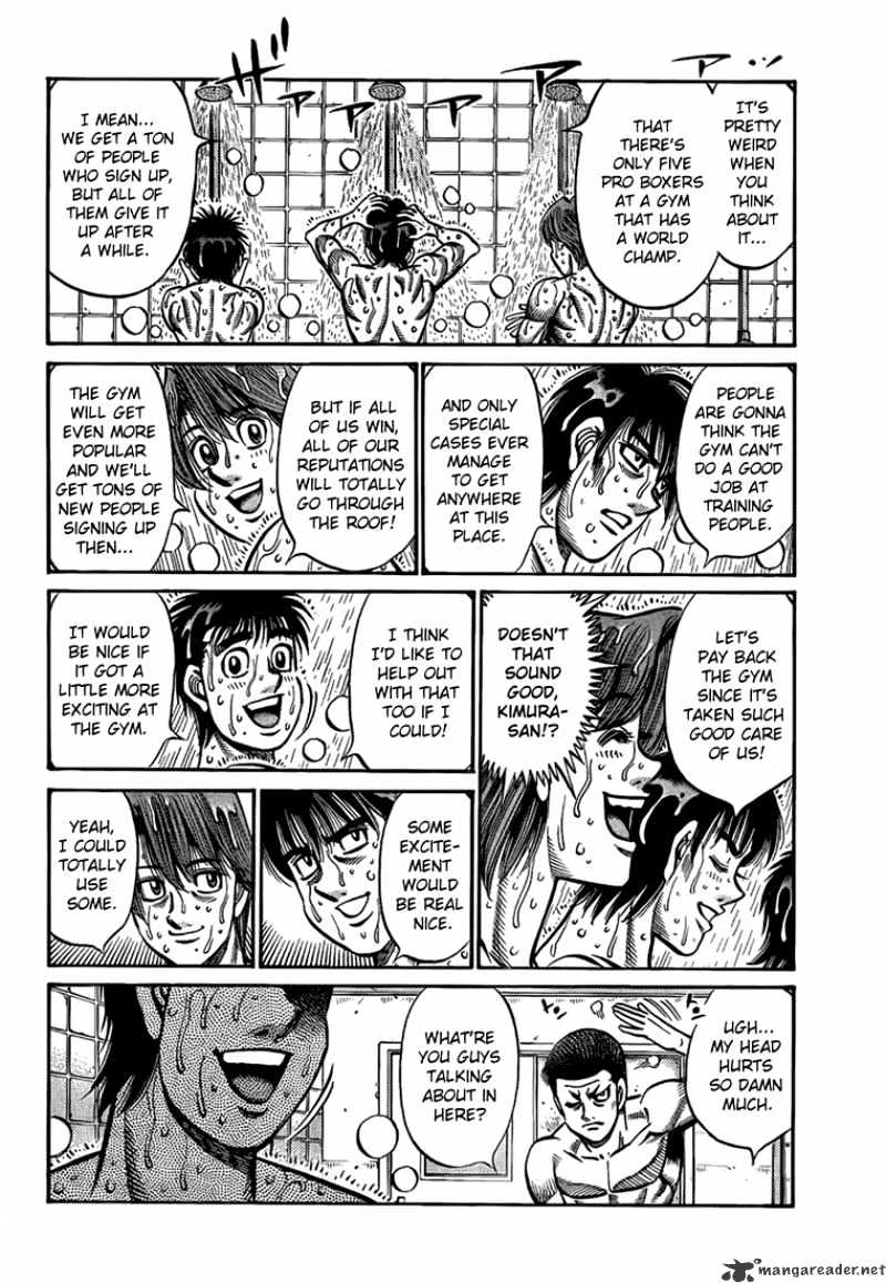 Hajime No Ippo - Chapter 859 : Excitement And Aphorisms