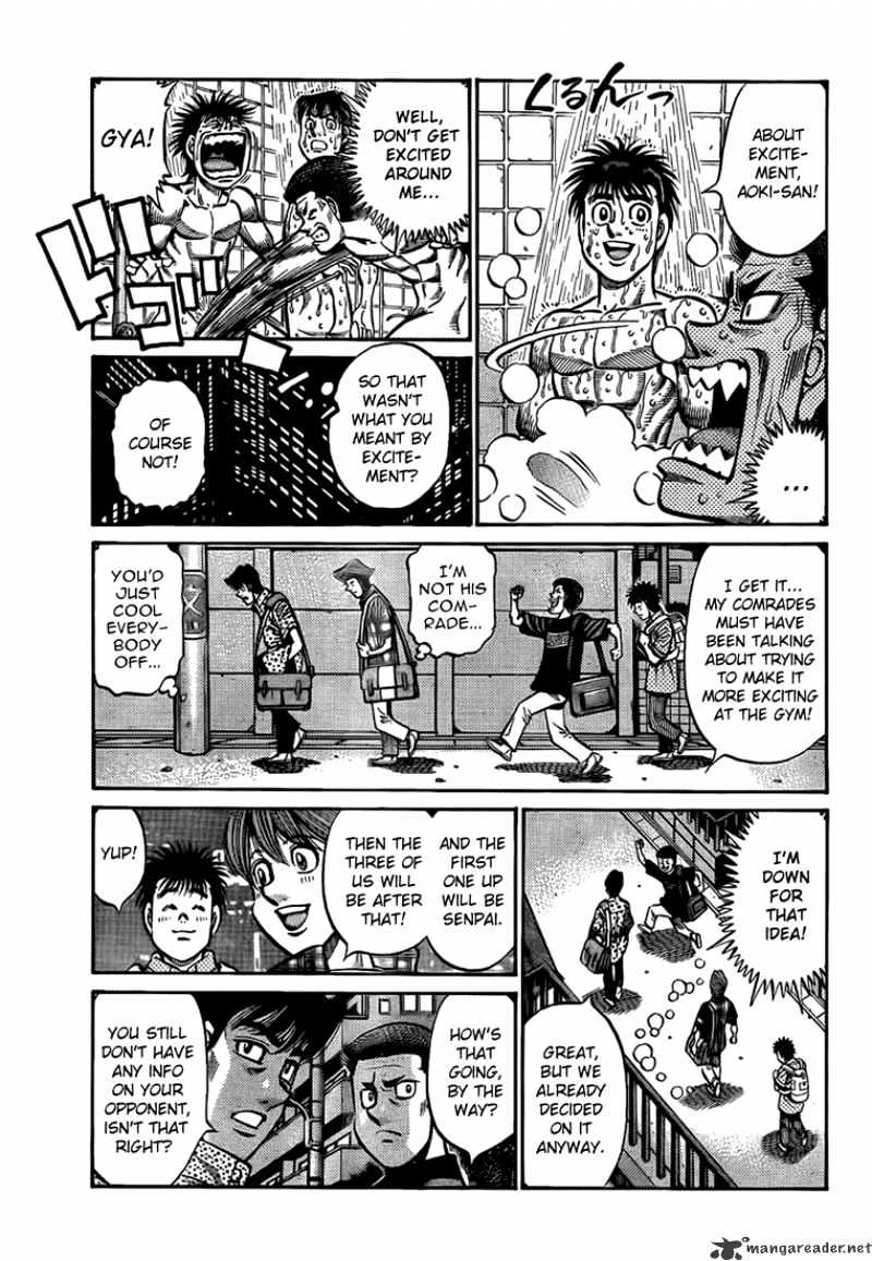 Hajime No Ippo - Chapter 859 : Excitement And Aphorisms