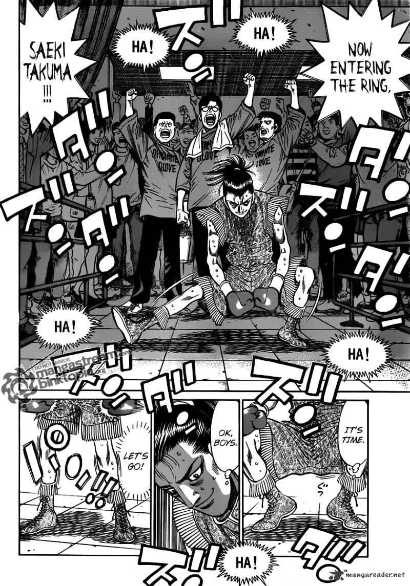 Hajime No Ippo - Chapter 953 : The Itagaki Family S Cheering Method