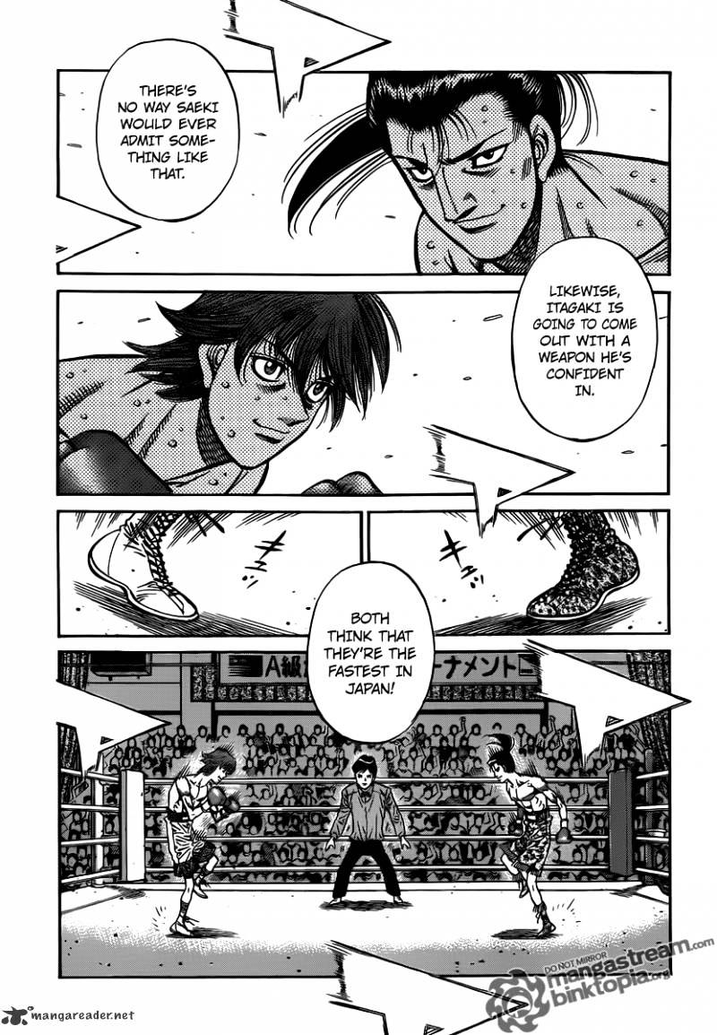 Hajime No Ippo - Chapter 955 : Hedgehog Vs Speed Star