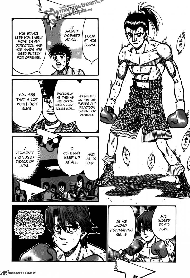 Hajime No Ippo - Chapter 955 : Hedgehog Vs Speed Star