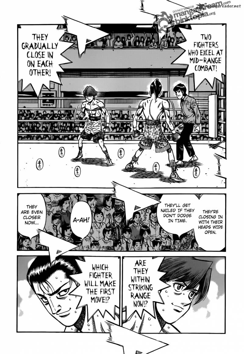 Hajime No Ippo - Chapter 955 : Hedgehog Vs Speed Star