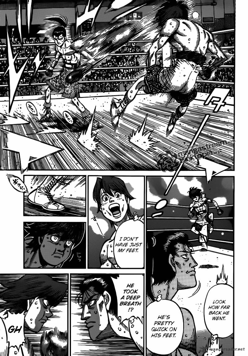 Hajime No Ippo - Chapter 955 : Hedgehog Vs Speed Star