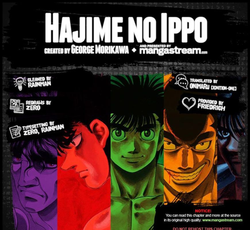 Hajime No Ippo - Chapter 1180