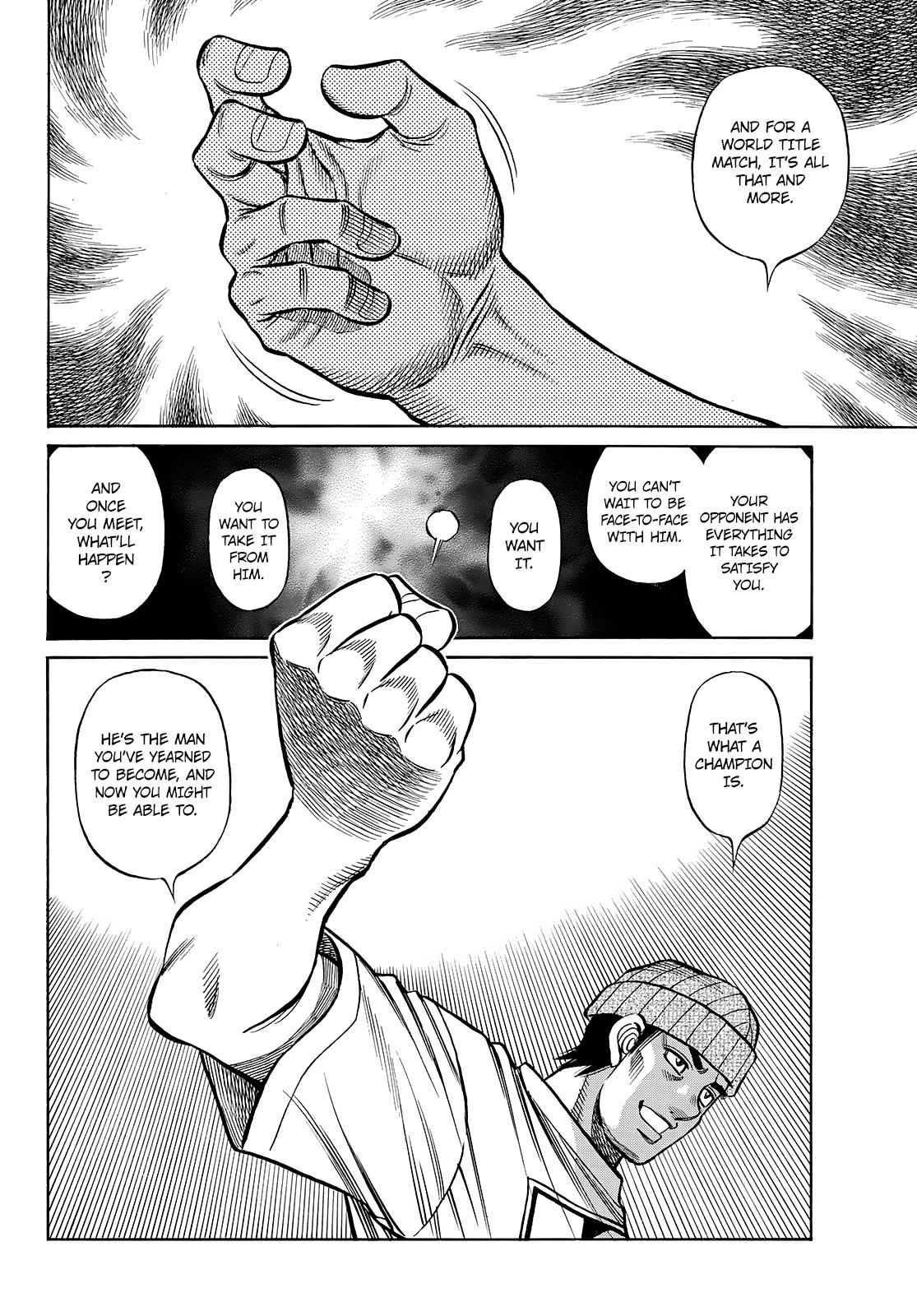 Hajime No Ippo - Chapter 1445: The Champion Is Missing!