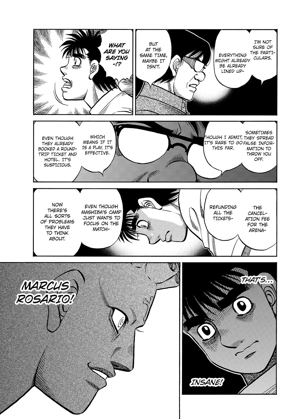 Hajime No Ippo - Chapter 1445: The Champion Is Missing!