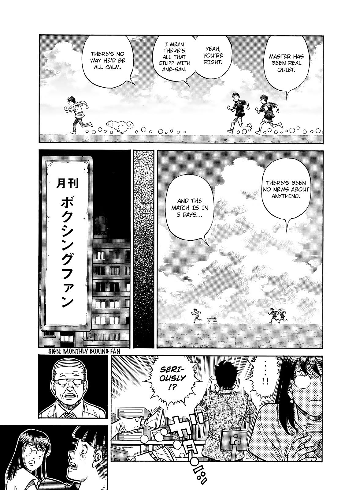 Hajime No Ippo - Chapter 1445: The Champion Is Missing!