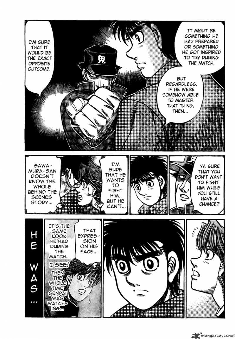 Hajime No Ippo - Chapter 847 : Opposite Outcome