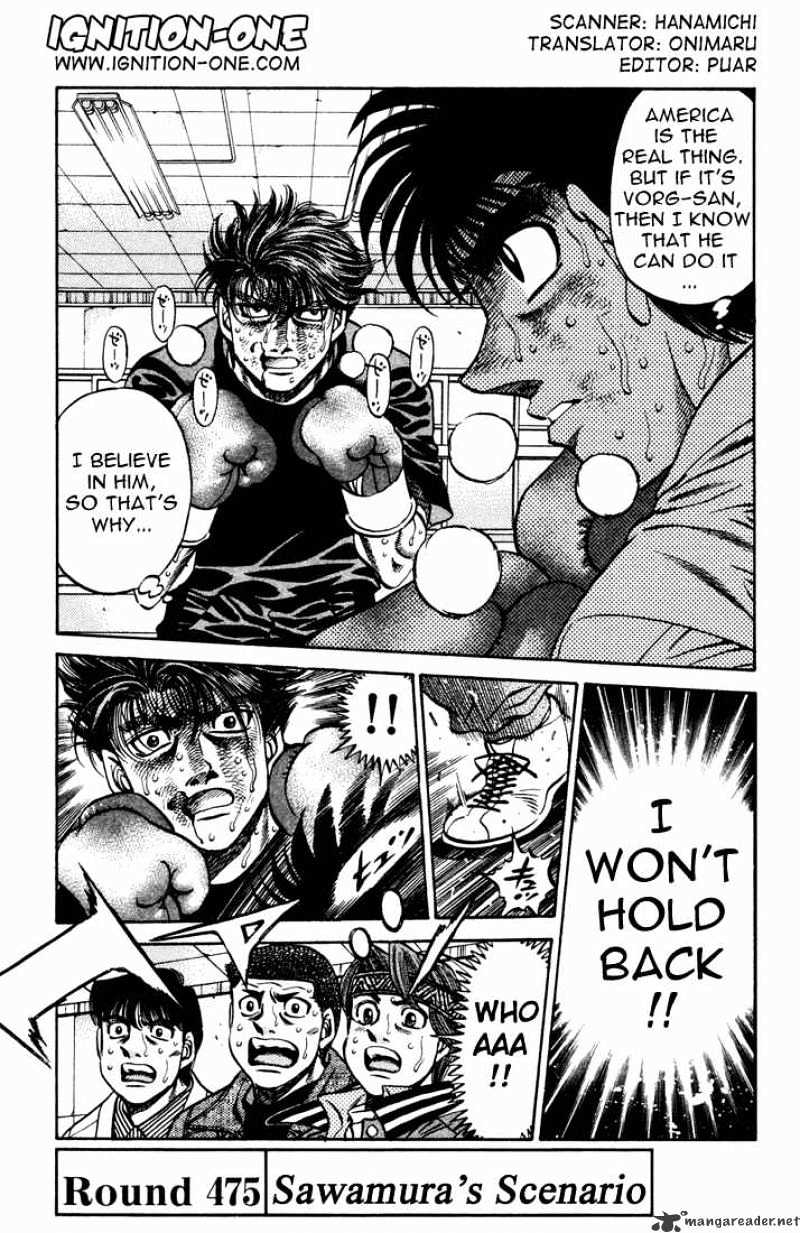 Hajime No Ippo - Chapter 475