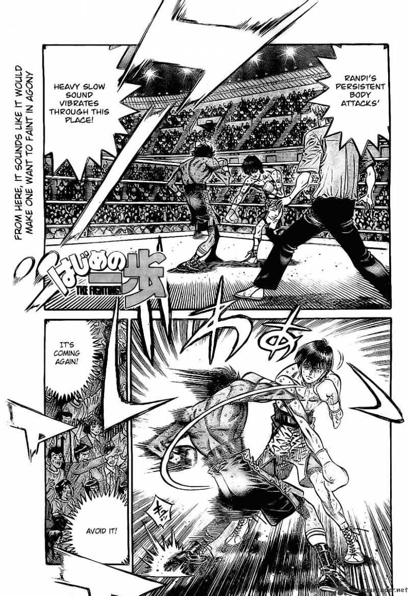 Hajime No Ippo - Chapter 836 : Abnormality