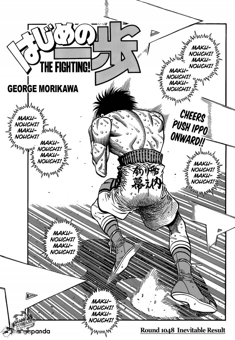 Hajime No Ippo - Chapter 1048 : Inevitable Result