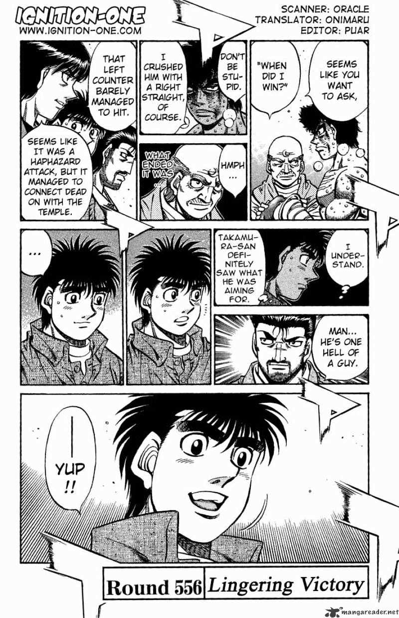 Hajime No Ippo - Chapter 556 : Reverberating Victory