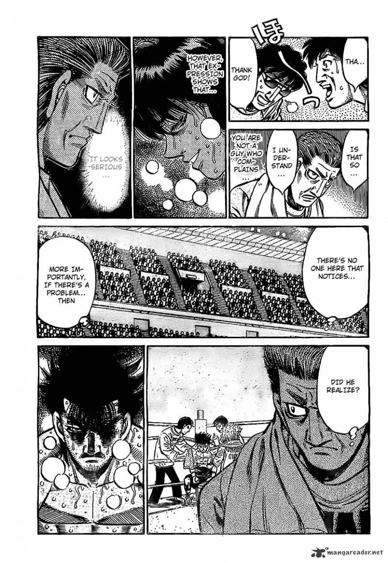 Hajime No Ippo - Chapter 837 : An Accident?