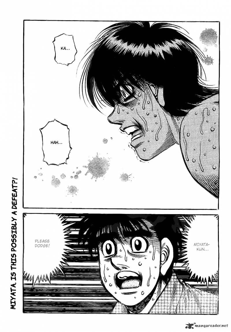 Hajime No Ippo - Chapter 837 : An Accident?