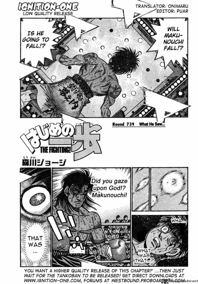 Hajime No Ippo - Chapter 739