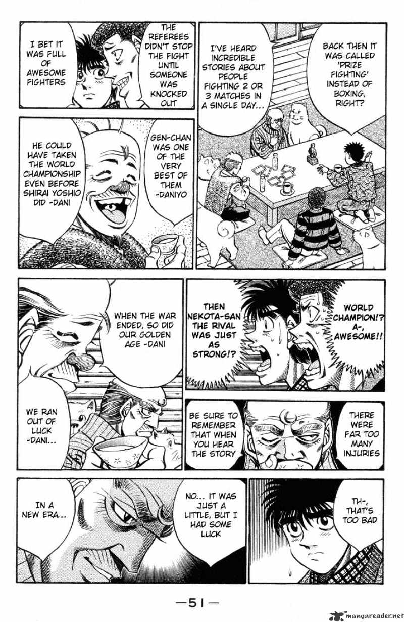 Hajime No Ippo - Chapter 400 : Long Time Ago