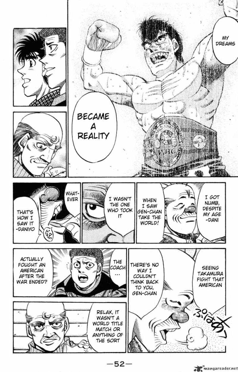 Hajime No Ippo - Chapter 400 : Long Time Ago