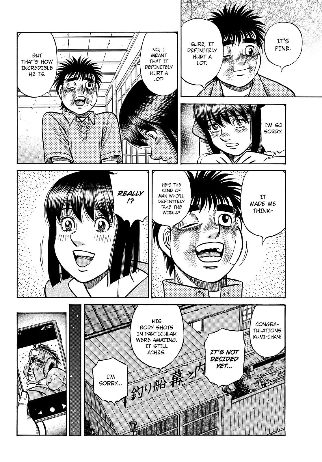 Hajime No Ippo - Chapter 1440: Why Not Just Tell Him?