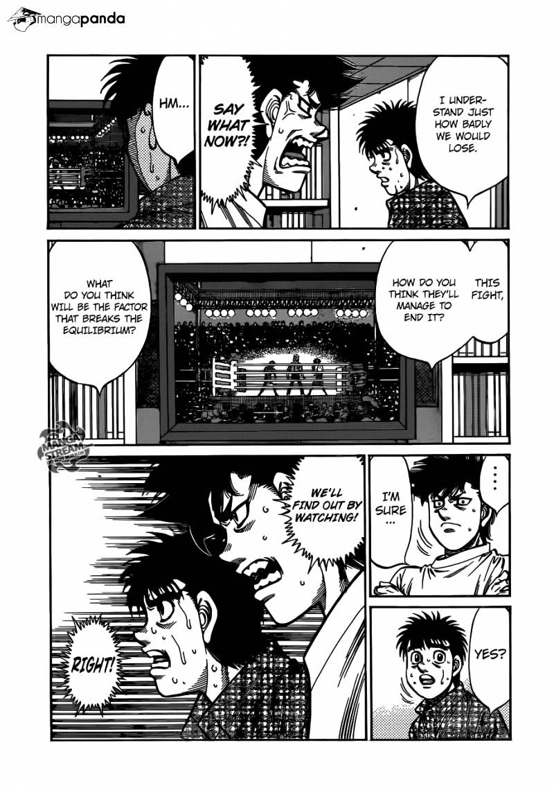 Hajime No Ippo - Chapter 997 : Eagle S Curiosity