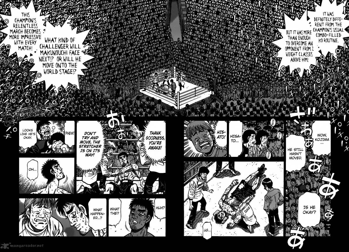 Hajime No Ippo - Chapter 940 : The Featherweight Card Is Full