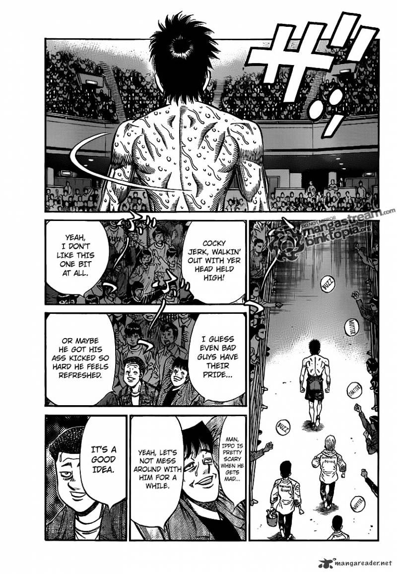 Hajime No Ippo - Chapter 940 : The Featherweight Card Is Full