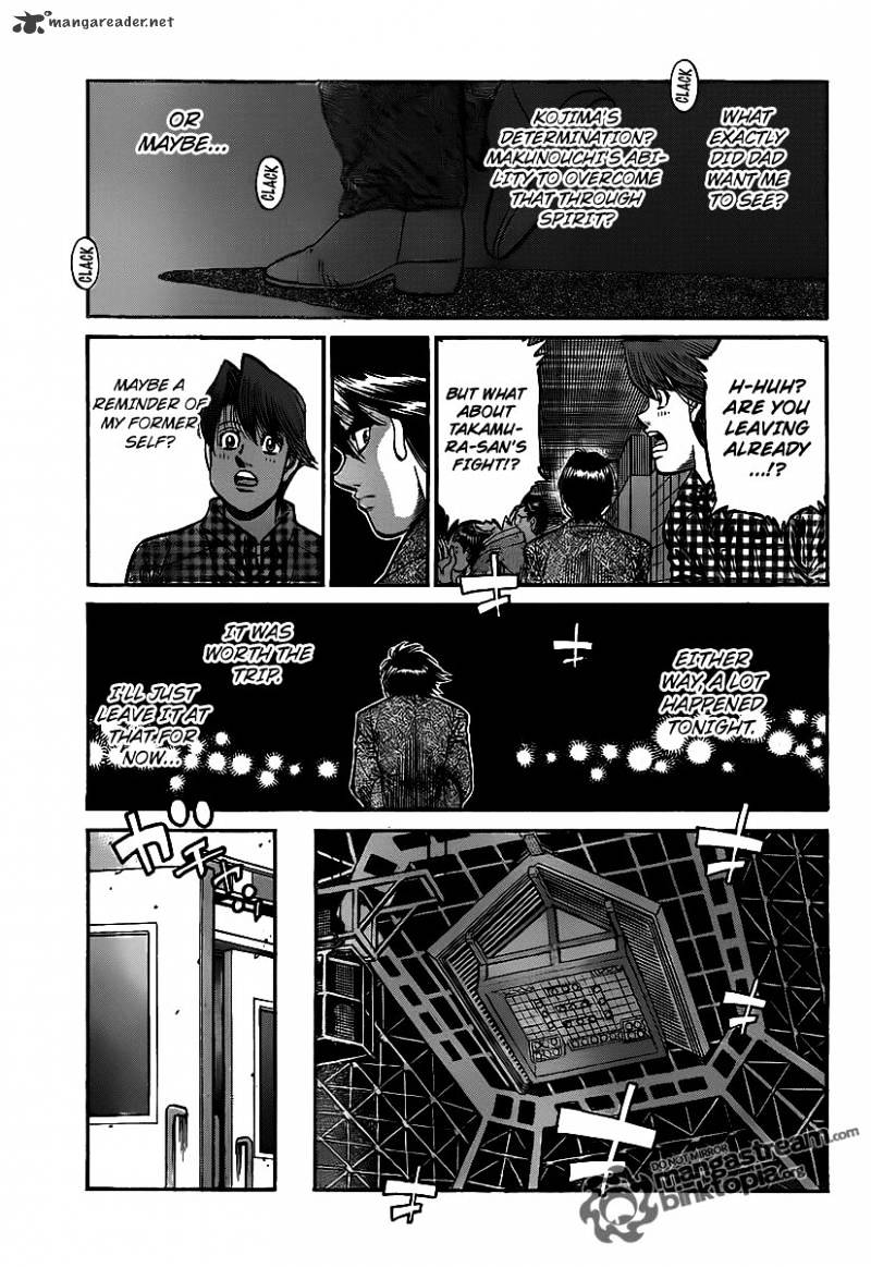 Hajime No Ippo - Chapter 940 : The Featherweight Card Is Full