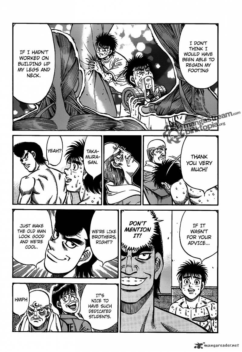 Hajime No Ippo - Chapter 940 : The Featherweight Card Is Full