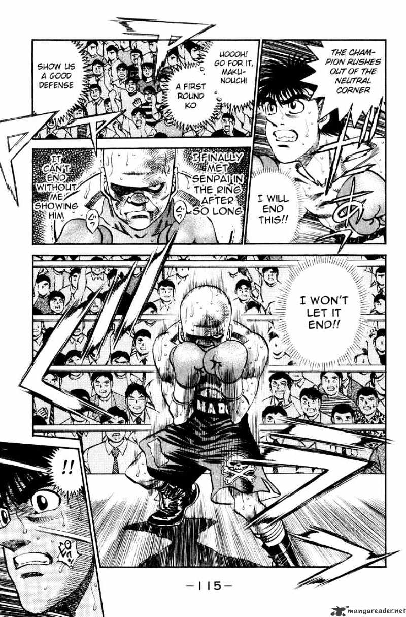 Hajime No Ippo - Chapter 349 : Irritated Combination