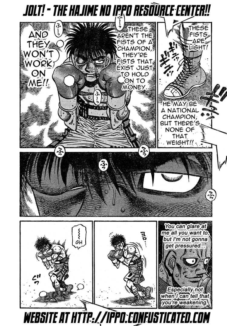 Hajime No Ippo - Chapter 781 : These Fists Aren T Heavy