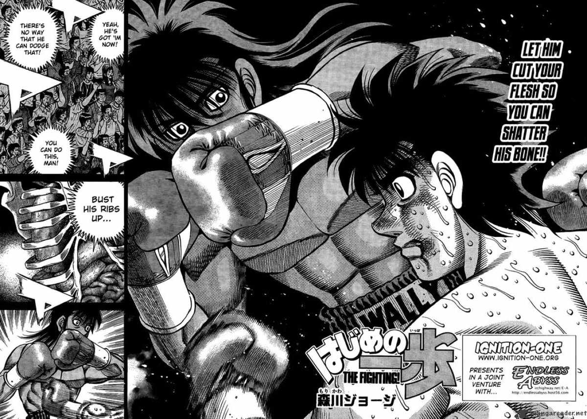 Hajime No Ippo - Chapter 880 : As Many Times As It Takes