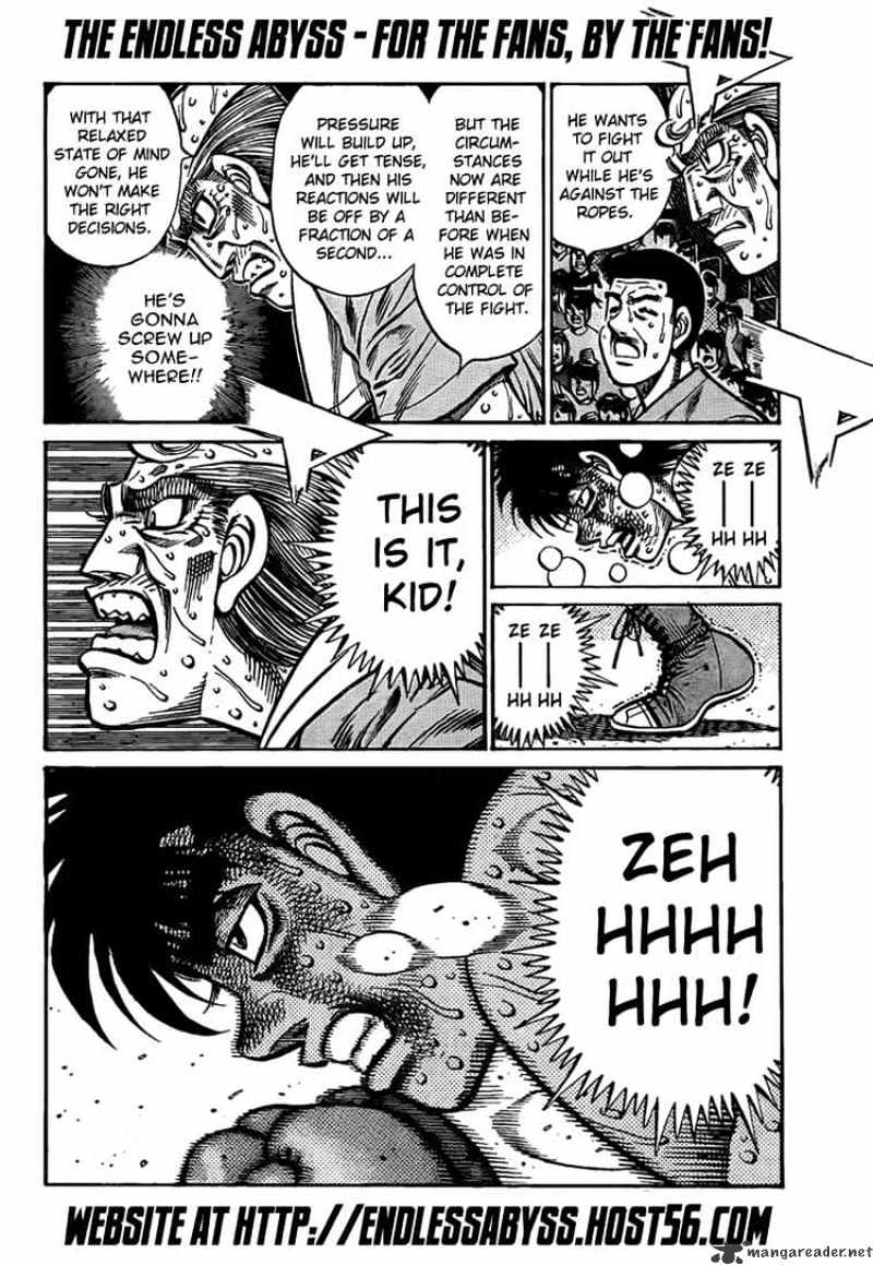 Hajime No Ippo - Chapter 890 : The Wild Child Grounded