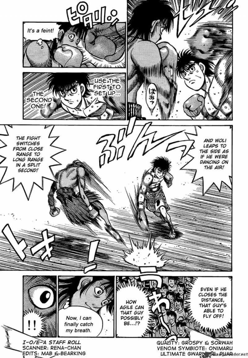 Hajime No Ippo - Chapter 870 : High Power Frontal Barrage