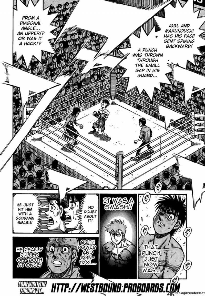 Hajime No Ippo - Chapter 870 : High Power Frontal Barrage