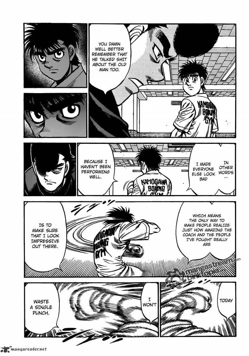 Hajime No Ippo - Chapter 930 : The Bell S About To Ring