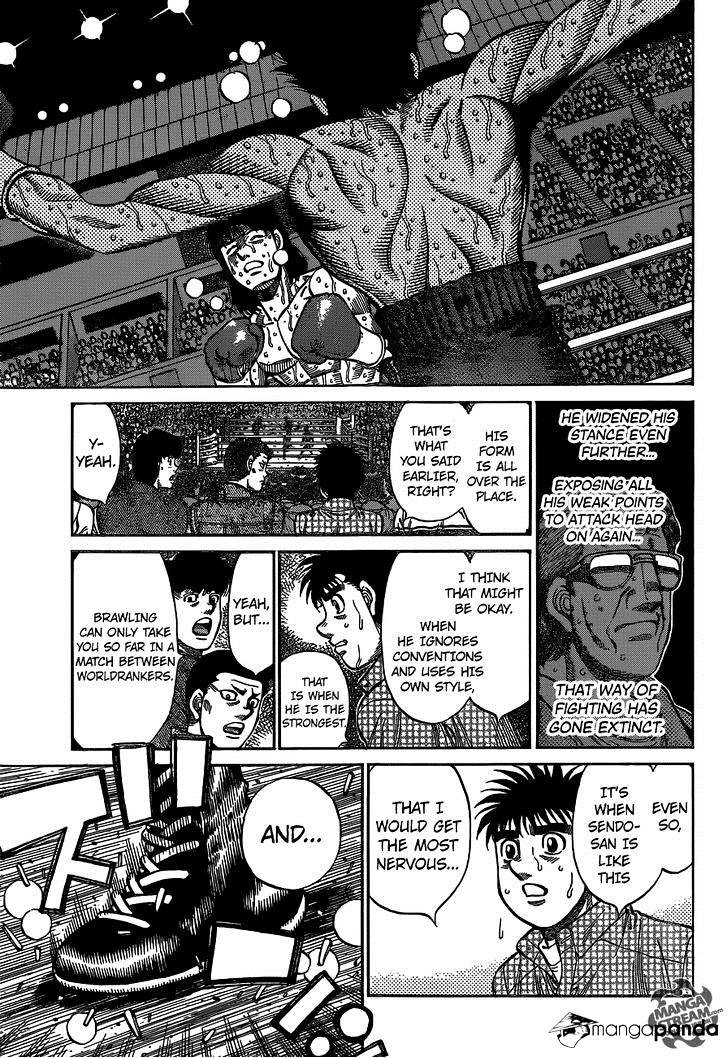 Hajime No Ippo - Chapter 1090 : The Tiger S Knuckle Hell