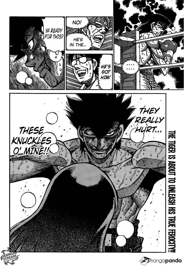 Hajime No Ippo - Chapter 1090 : The Tiger S Knuckle Hell