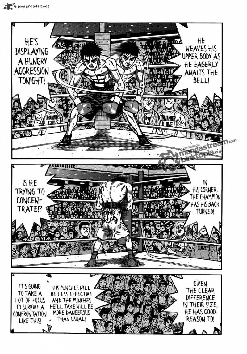 Hajime No Ippo - Chapter 933 : An Abnormal Start