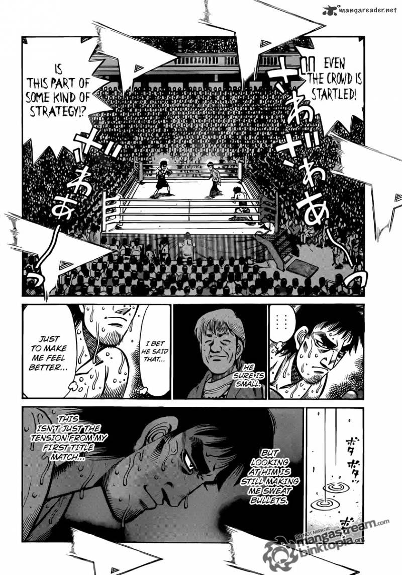 Hajime No Ippo - Chapter 933 : An Abnormal Start