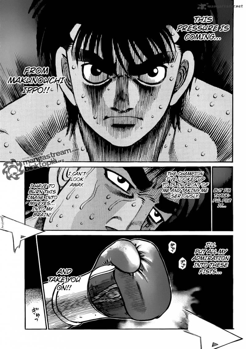 Hajime No Ippo - Chapter 933 : An Abnormal Start