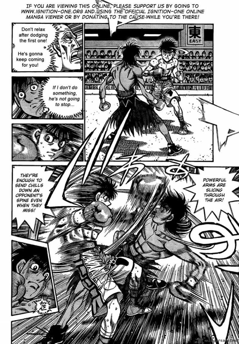 Hajime No Ippo - Chapter 869 : Instincts Born From Freedom