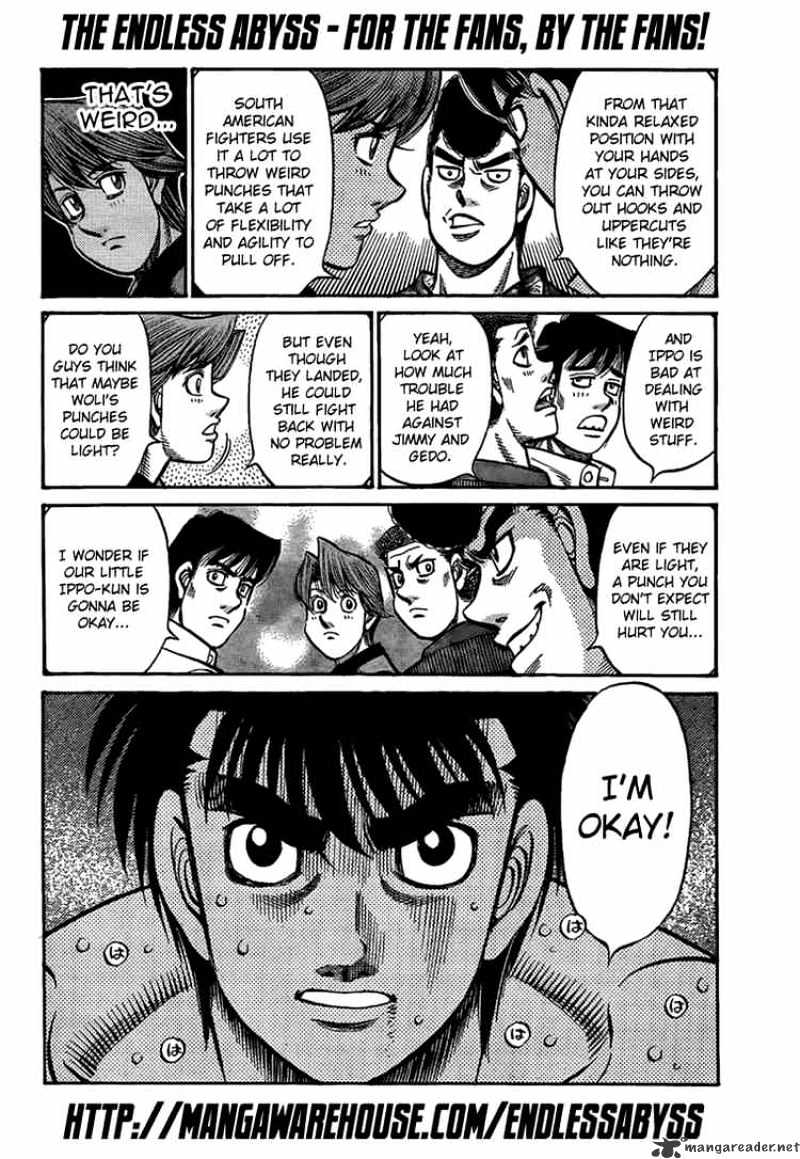 Hajime No Ippo - Chapter 869 : Instincts Born From Freedom