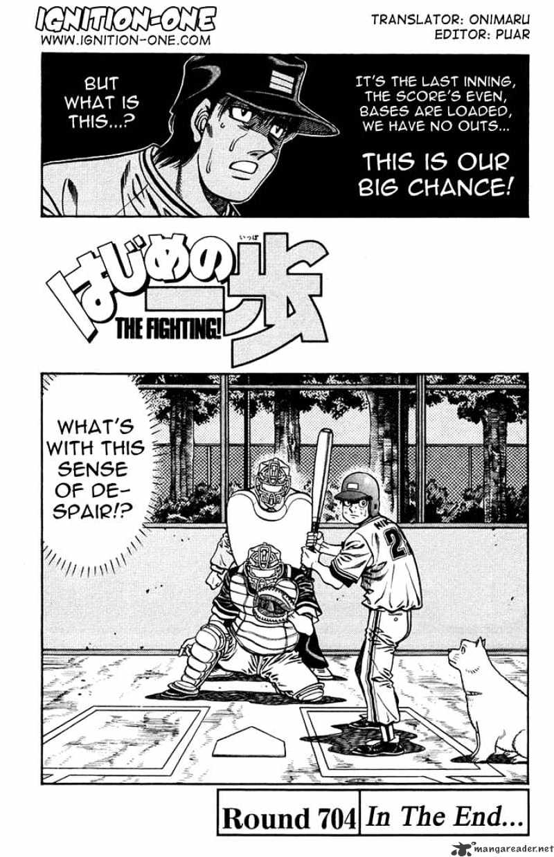 Hajime No Ippo - Chapter 704