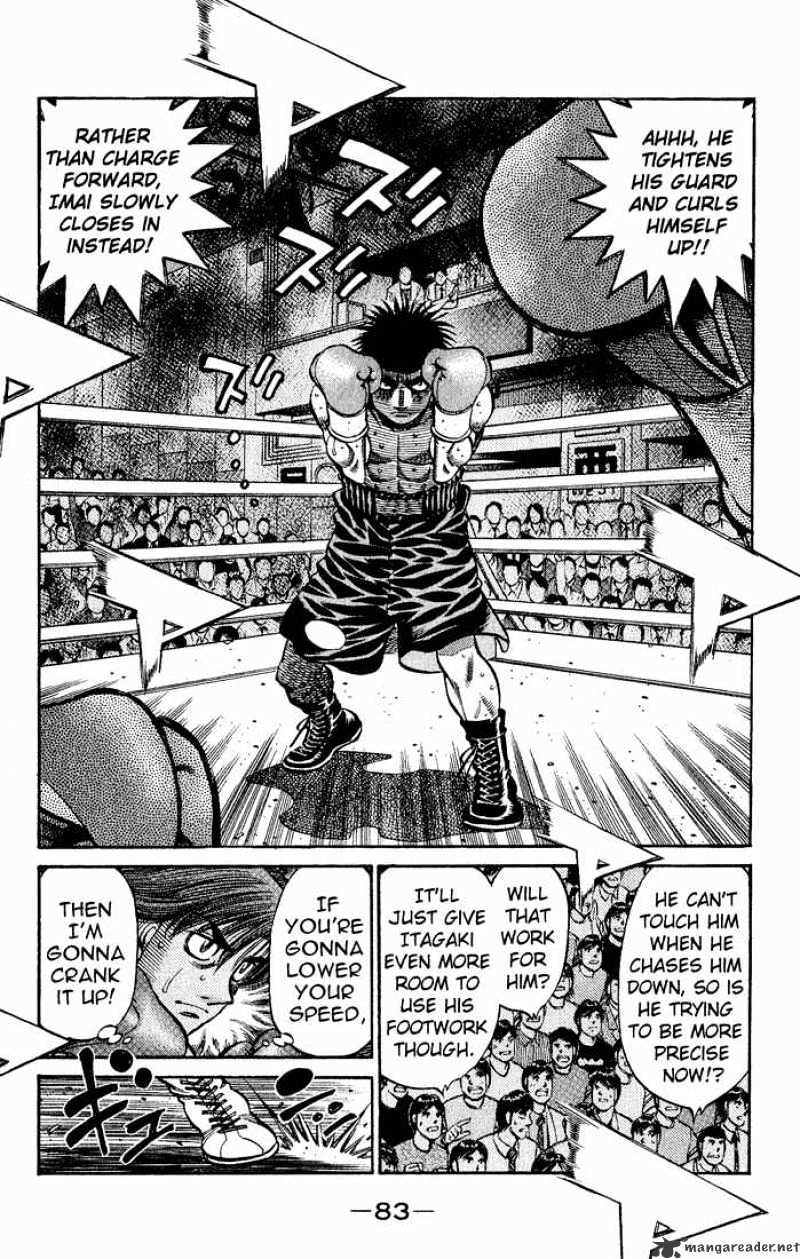 Hajime No Ippo - Chapter 599 : Speed Vs Power