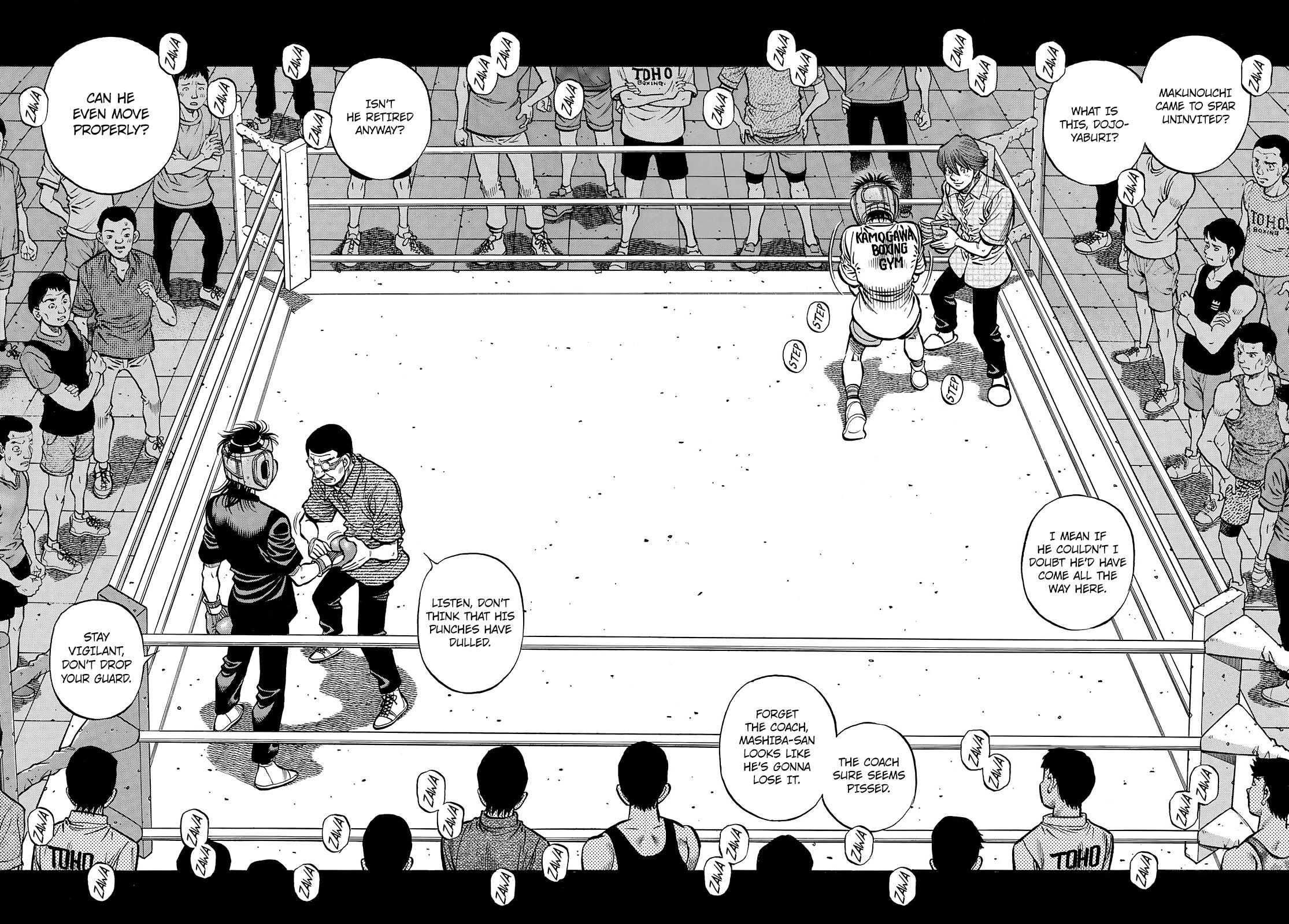 Hajime No Ippo - Chapter 1435: His Sparring Partner Is A Southpaw