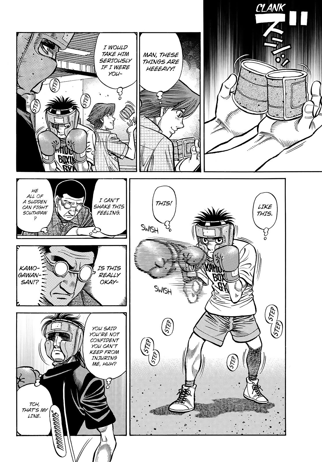 Hajime No Ippo - Chapter 1435: His Sparring Partner Is A Southpaw