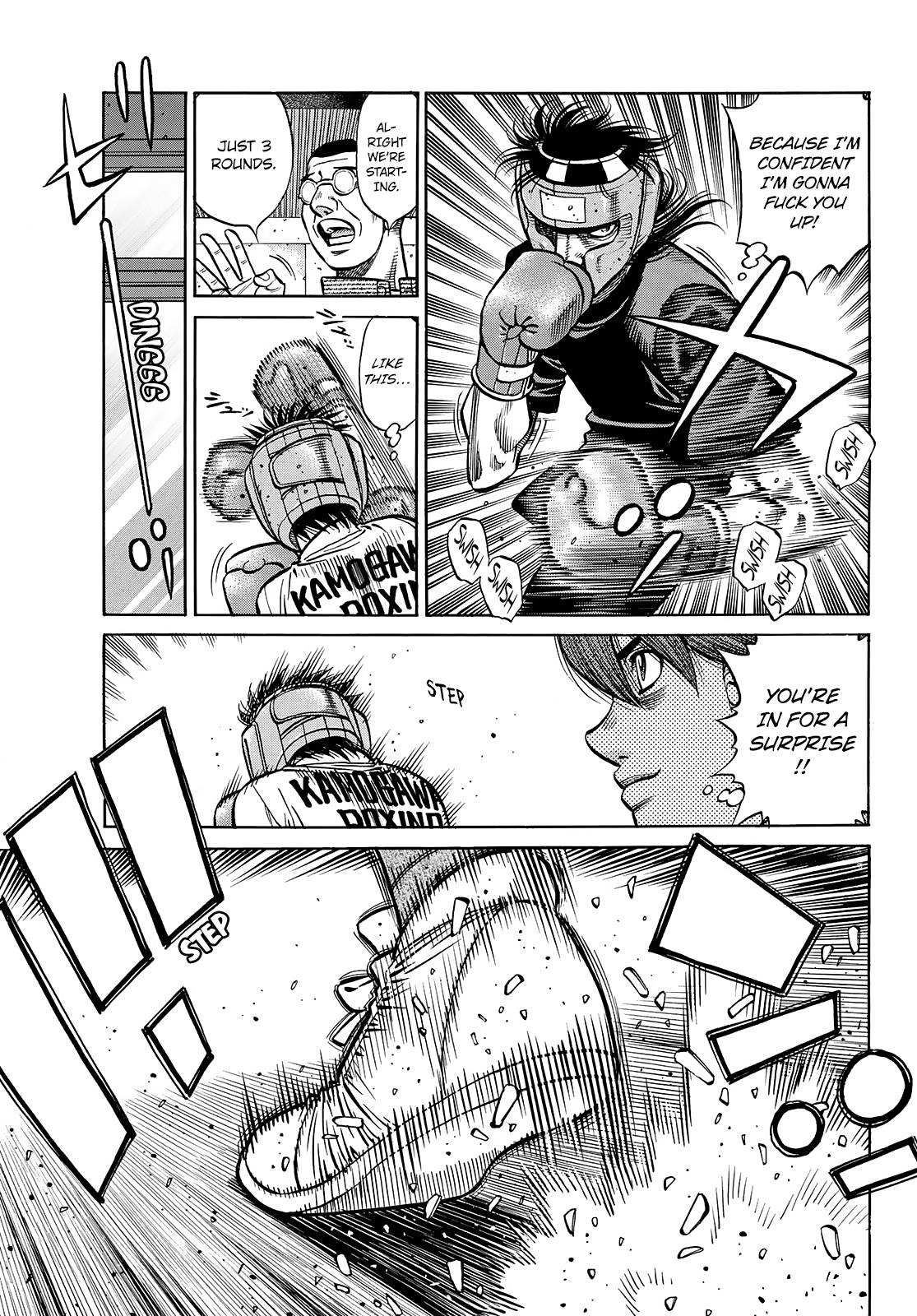 Hajime No Ippo - Chapter 1435: His Sparring Partner Is A Southpaw