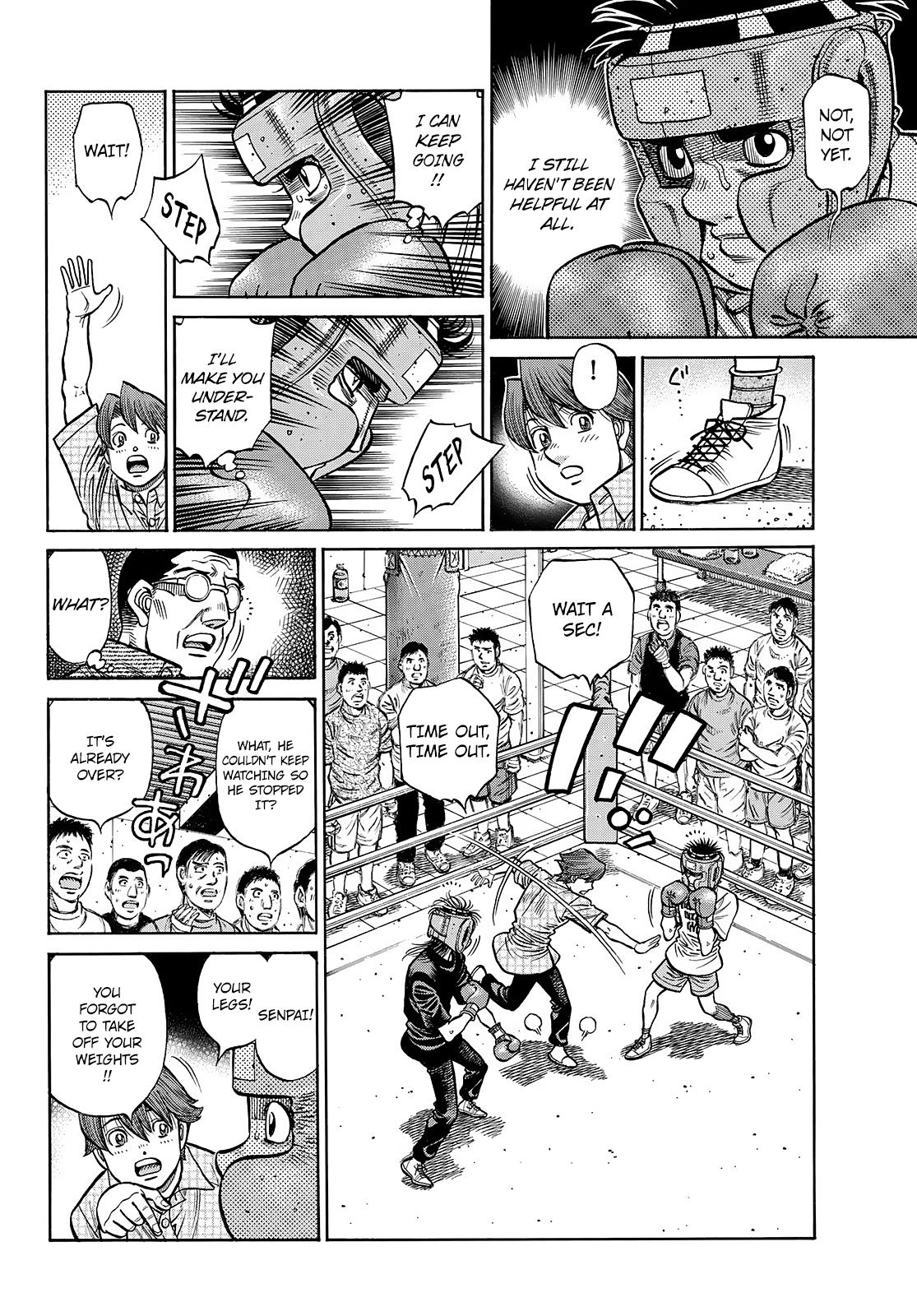 Hajime No Ippo - Chapter 1435: His Sparring Partner Is A Southpaw