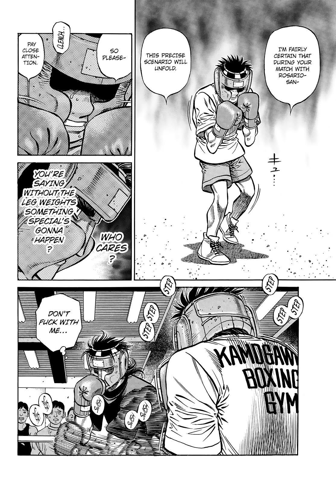 Hajime No Ippo - Chapter 1435: His Sparring Partner Is A Southpaw