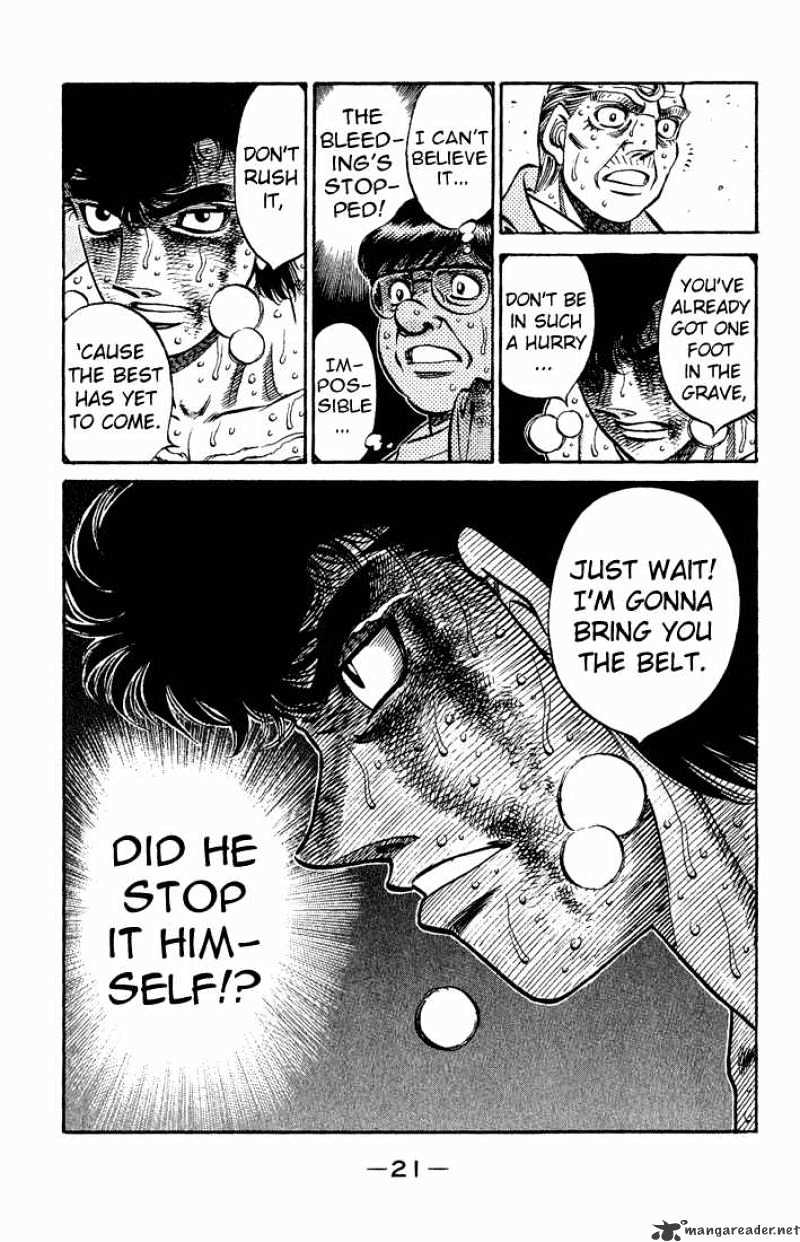 Hajime No Ippo - Chapter 552 : The Fighter S Feelings