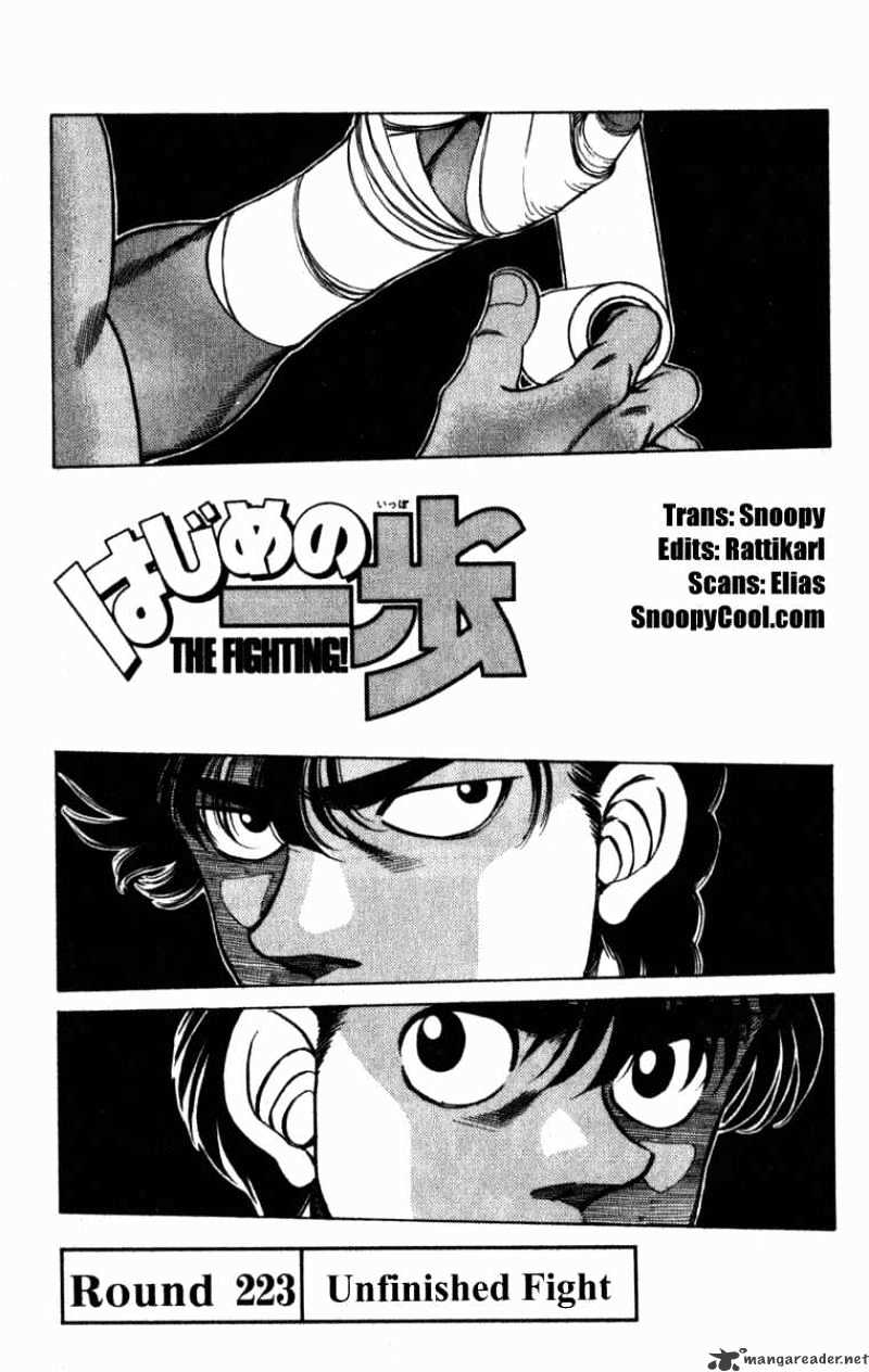 Hajime No Ippo - Chapter 223